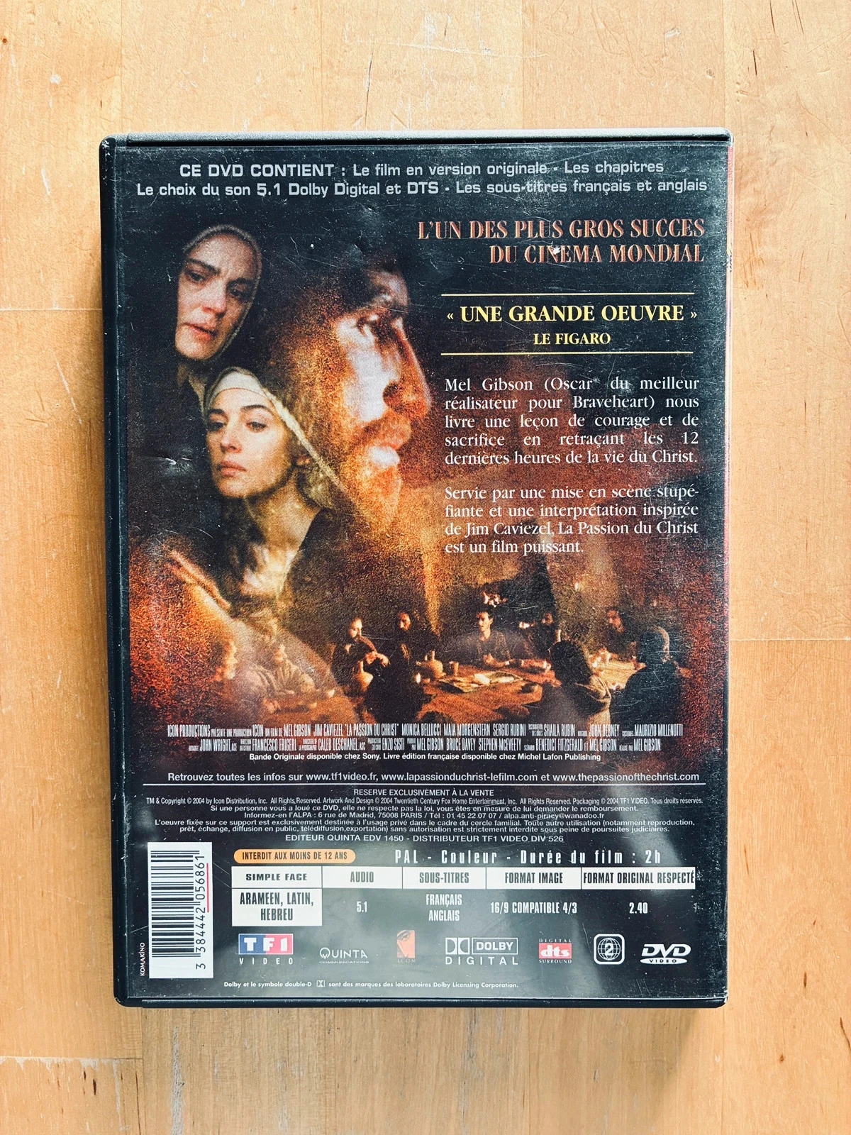 DVD La Passie van Christus van Mel Gibson. – photo 3